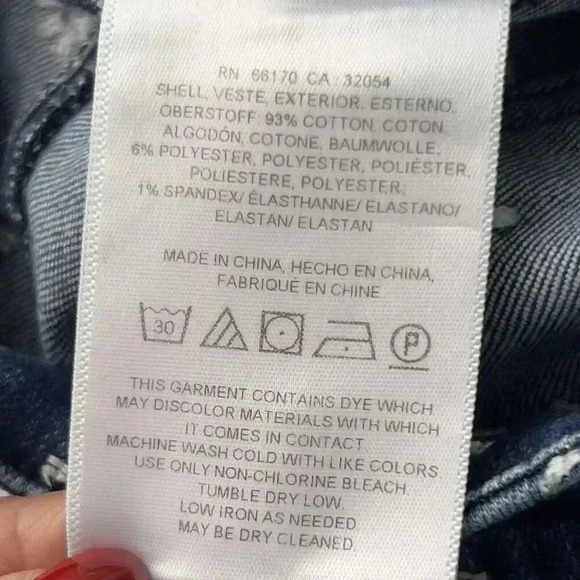 Pilcro Anthropologie Women’s Size 30 Floral Embroidered Cropped Bootcut Jeans - Picture 9 of 13